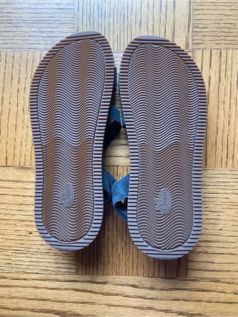 Chaco Black Strappy Buckle Sandals - Picture 5 of 5